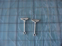 Підвіска металева. Граблі, 9х20 мм