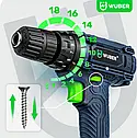 Шуруповерт акумуляторний WUBER WR-CD-12N, фото 2