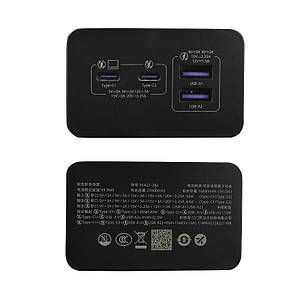 Зовнішній акумулятор Romoss PEA27S Pro 65 W 27000 mAh Black павербанк, фото 4