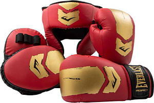 Комплект для боксу Everlast PROSPECT 2 BOXING KIT червоний Діт OSFM P00003053