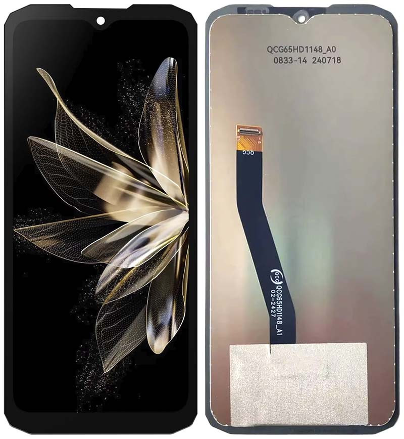 Дисплей + сенсор Doogee Blade 10 / 10 Pro / 10 Ultra Black - p/n: QCG65HD1148_A0_02