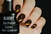 Гель-лак з ефектом «Кішне око» Bluesky 10 ml No1-24, фото 1