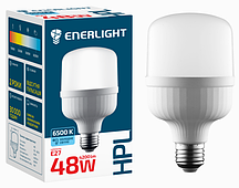 Лампа світлодіодна HPL 48Вт ENERLIGHT 230V 6500K E27 4200 Lm
