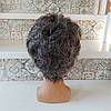 Перука коротка з канекалону сивий мікс 464- 51, фото 3