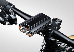 Велосипедна передня фара LR-Y2 T6 (1600Lumen) від USB, велоліхтар West Biking, фото 3