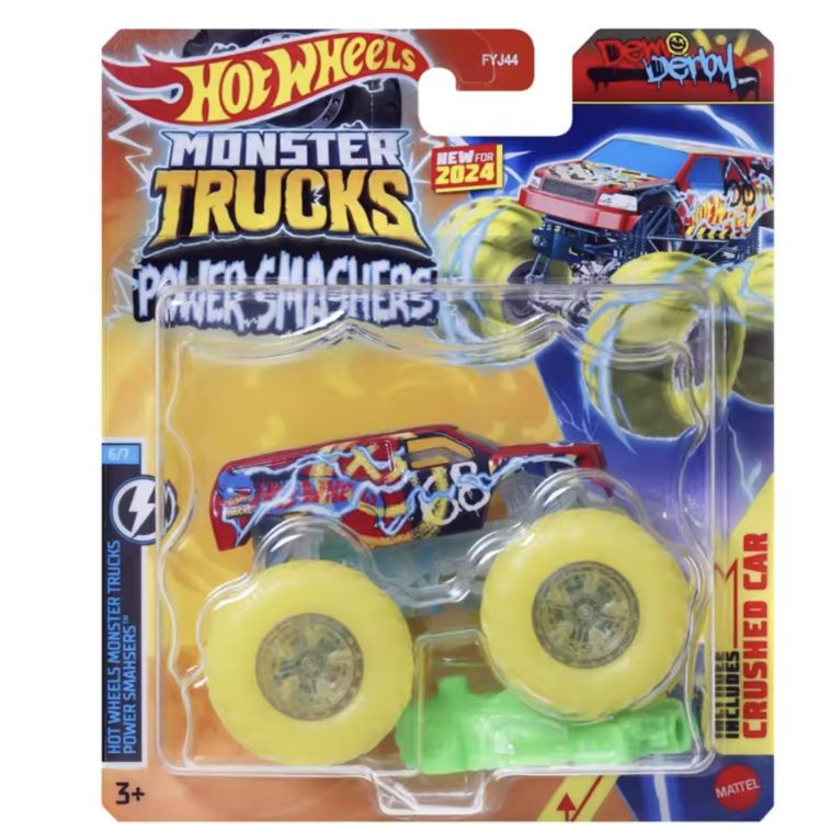 Машинка-позашляховик Hot Wheels Monster Trucks DEMO DERBY FYJ44/HTM71