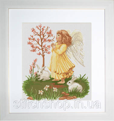 B261 Блискучий ангелочок. Luca-S. Набір для вишивання нитками, фото 1