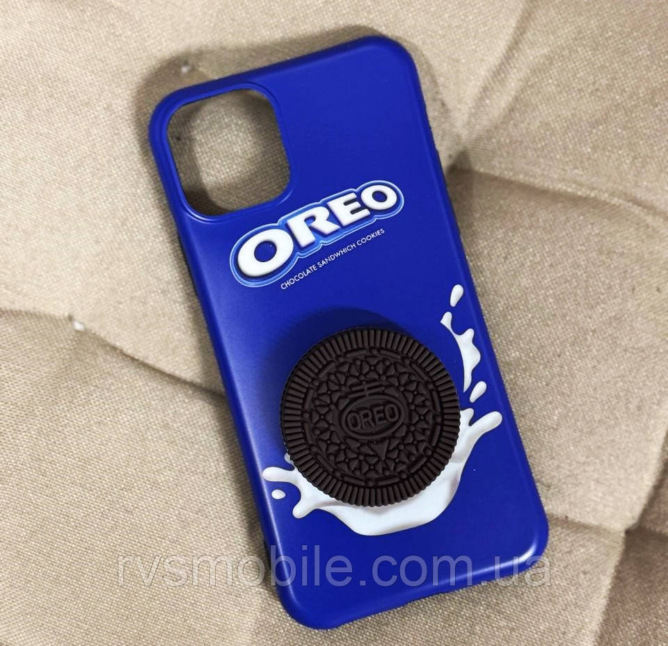 Силіконовий чохол для iPhone 11 Pro - Печиво Oreo, Синій