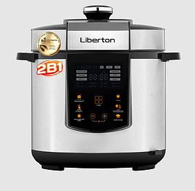 Мультиварка-скороварка Liberton 900 Вт 5 л 20 режимів