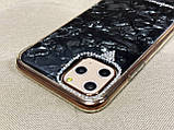 Чохол із стразами для iPhone 11 Pro - LAUT Pearl case, Чорний перламутр, фото 4
