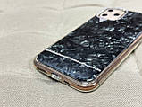 Чохол із стразами для iPhone 11 Pro - LAUT Pearl case, Чорний перламутр, фото 5