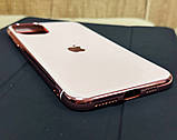 Силіконовий чохол для iPhone 11 Pro Max - Глянець з рамкою під метал, Рожеве золото, фото 4