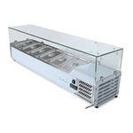 Вітрина холодильна для топінгу GoodFood GF-VRX1800/380-H6C, фото 4