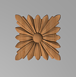 Меблева накладка Розетка. Код Р34, фото 5