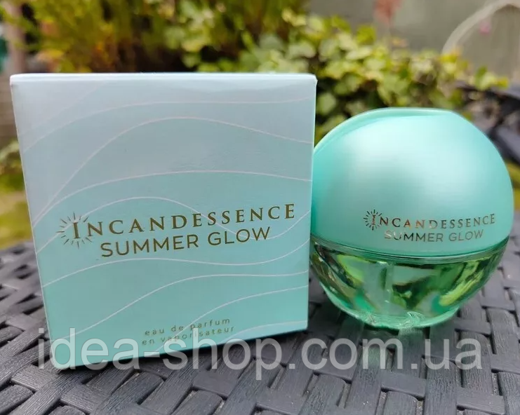 Духи жіночі AVON Incandessence Summer Glow 50 мл Аромат квітковий фруктовий стійкий шлейфовий парфумерія