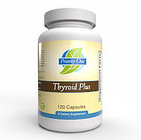 Priority One Thyroid Plus / Щитовидна залоза 65 мг + поживні речовини 120 капсул