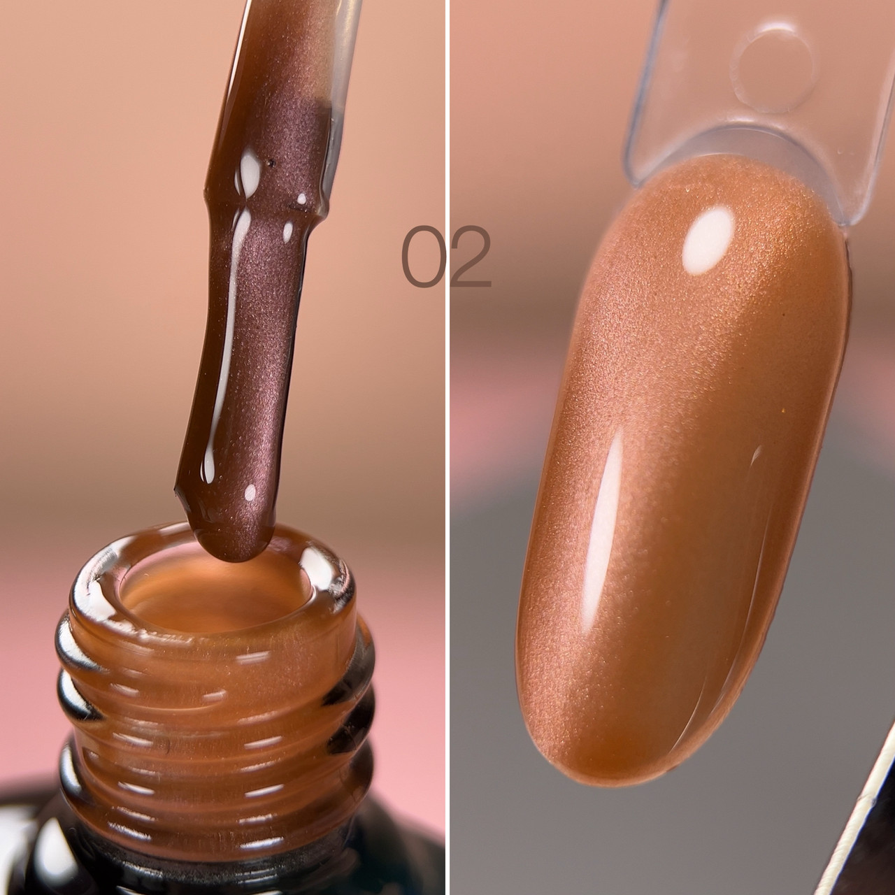 Гель-лак DANNY COLOR MIRAGE cat eyes 8 ml №02, фото 1