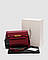 Шкіряна жіноча сумочка Saint Laurent Manhattan Medium Burgundy, фото 5