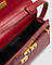 Шкіряна жіноча сумочка Saint Laurent Manhattan Medium Burgundy, фото 6