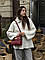 Шкіряна жіноча сумочка Saint Laurent Manhattan Medium Burgundy, фото 9