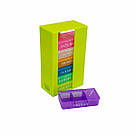 Комплект медична аптечка червона 13х18 см і контейнер для таблеток на 7 днів (21 комірка) 14х8х4 см, фото 4