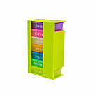 Комплект медична аптечка червона 13х18 см і контейнер для таблеток на 7 днів (21 комірка) 14х8х4 см, фото 7