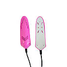 Електросушарка взуття Shoes Dryer 220 В 10 W Рожева сушарка для взуття електрична, сушарка для черевиків, фото 2