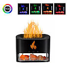 Зволожувач повітря — нічник Docsal Flame 3в1 Aroma Diffuser, нічник сольовий/аромадифузор з зволожувачем, фото 2