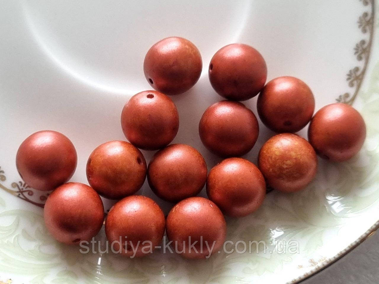 Кришталеві намистини. Чеське скло. 7 мм. №135, фото 1