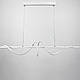 Люстра хвиля 1м 2224-1000 69ват 1м, фото 3