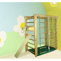 Спортивний комплекс із ясена з рукоходом (ПОВНИЙ КОМПЛЕКТ)