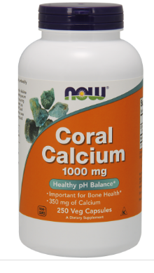 Коралловый Кальций, Now Foods, Coral Calcium 1000mg, 250 caps - фото 1 - id-p454824056