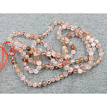 Намистини Рутиловий кварц гранований 2,7мм