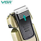 Електробритва VGR V-337, Бронзовий, акумуляторна сіткова бритва для чоловіків — шейвер і тример (ST), фото 4