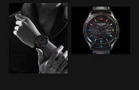 Ремінець шкіряний для годинника Xiaomi Watch 2/ 2Pro/ S4/ S3/ S2/ S1 22 мм Black-rainbow, фото 9