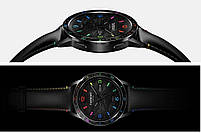 Ремінець шкіряний для годинника Xiaomi Watch 2/ 2Pro/ S4/ S3/ S2/ S1 22 мм Black-rainbow, фото 7