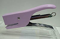 Степлер "плаєр" пастельні кольори, 10-15 аркушів