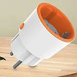 Розумна розетка Tuya Zigbee 3.0 16А 3680Вт. Power Plug Контроль напруги, фото 8