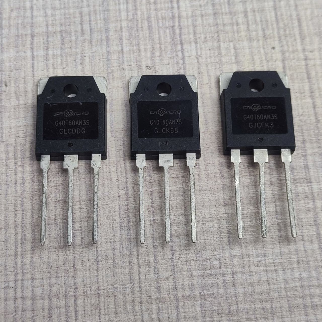 Транзистор IGBT CRG40T60AN3H 650V 40A TO-3P-3 EcoFlow