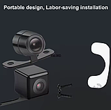Відеореєстратор для мотоцикла шатний набір 2 камери з екраном, фото 6