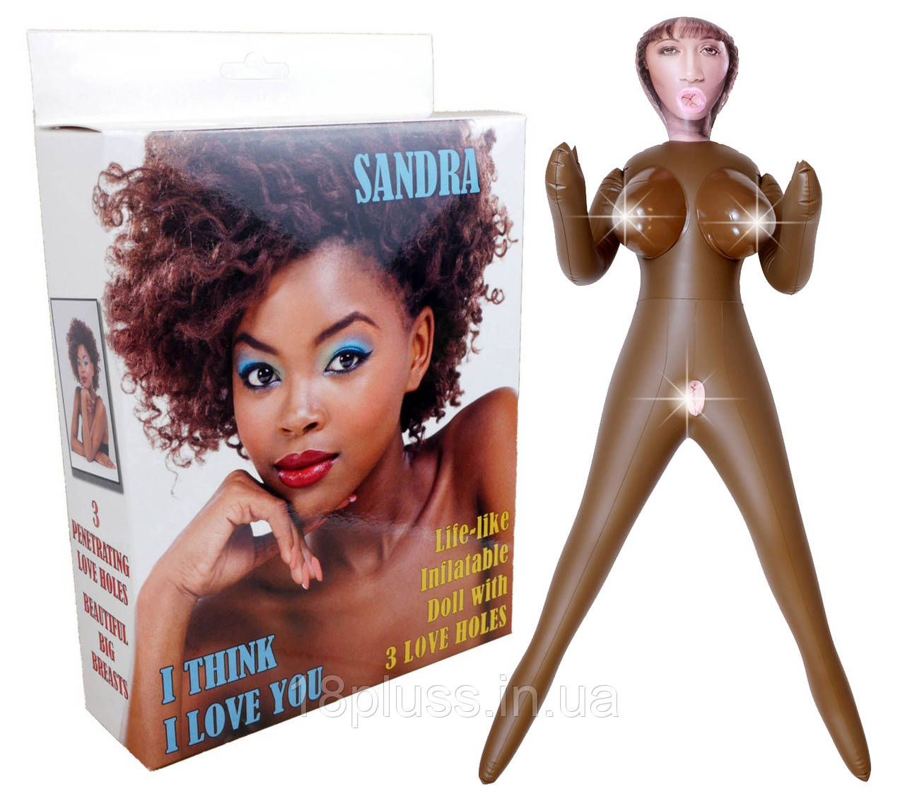 Надувна секс лялька з чарівним поглядом Sandra, фото 1