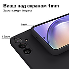 Чохол Silicone case для Samsung Premium A20S (29) Dark grey темно-сірий, фото 6