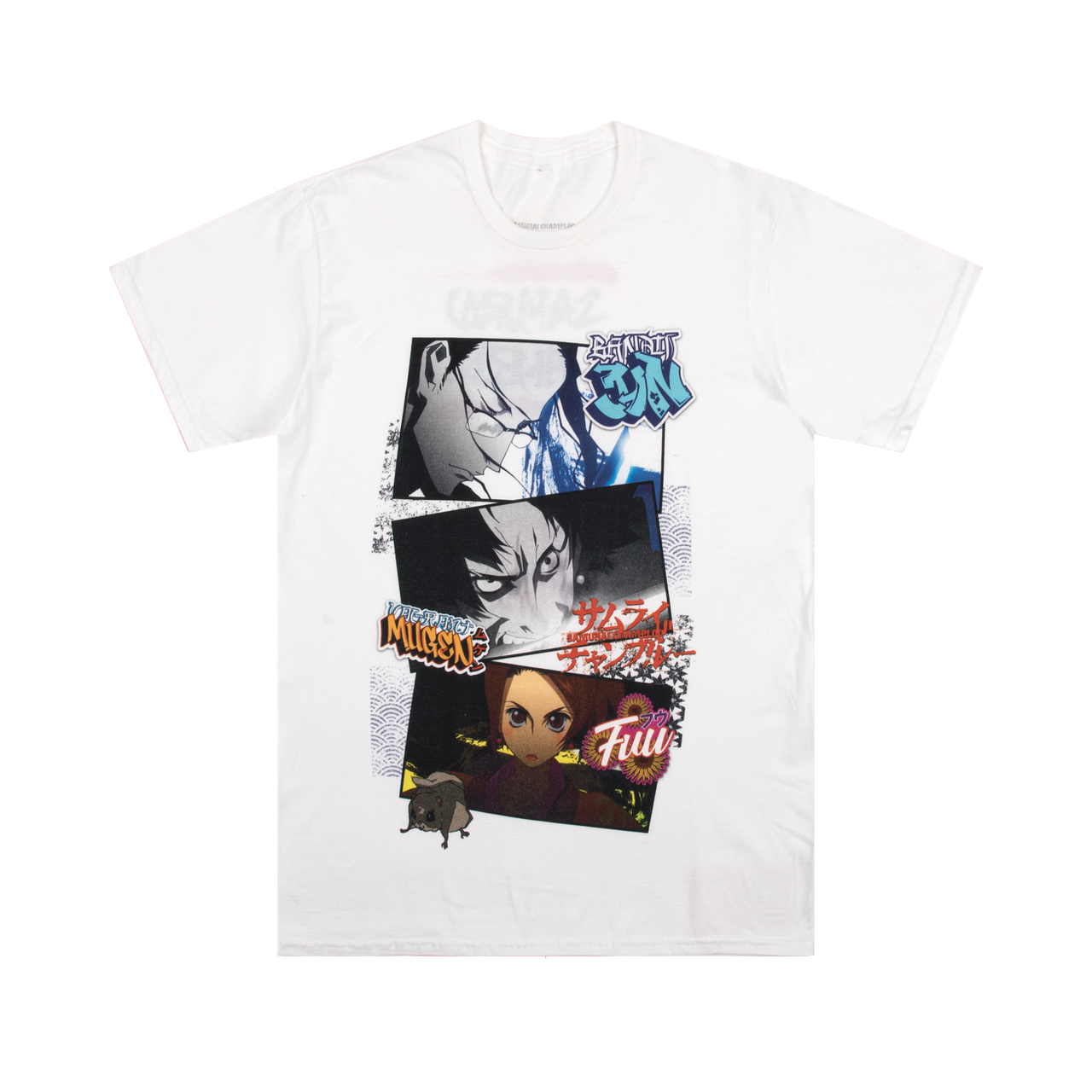 Футболка біла LOYS Samurai Champloo Street Samurai, фото 1