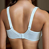 Бюстгальтер жіночий Acousma чорний, білий, світлий фламінго Чашка D, фото 5