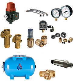 Комплектуючі до насосів, насосних станцій