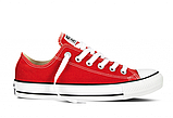 Кеди All Star Chuck Taylor (Red OX) червоні низькі, фото 7