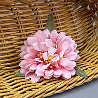 Штучна квітка півонії маленька 5,5 см - рожева