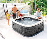 Джакузі СПА Intex 28452 надувний Greystone Deluxe 239 х 71 см (6-місць, аеро, 1741 л/г, led, Wi-Fi), фото 8