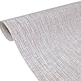 Шпалери вінілові 10.05 × 1.06 м Слов’янські шпалери 1248-01, молочні, сірі, персикові в спальню, вітальню, коридор, фото 2