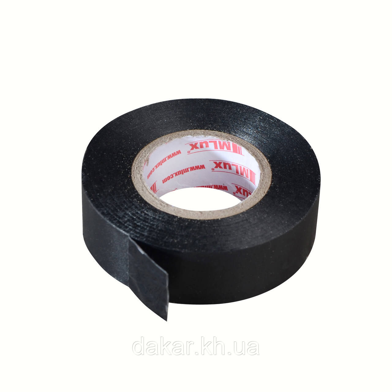 Ізоляційна стрічка MLux BASE 19 мм х 20 ярдів чорна, фото 1